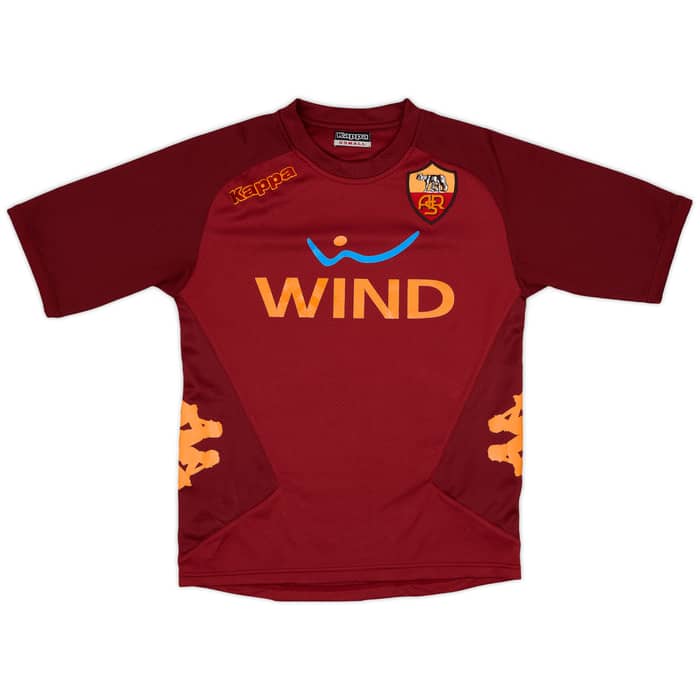 2012-13 Roma Kappa Training Shirt - 6/10 - (XS)