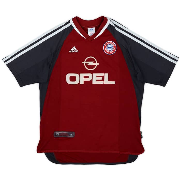 2001-02 Bayern Munich Home Shirt - 6/10 - (L.Boys)