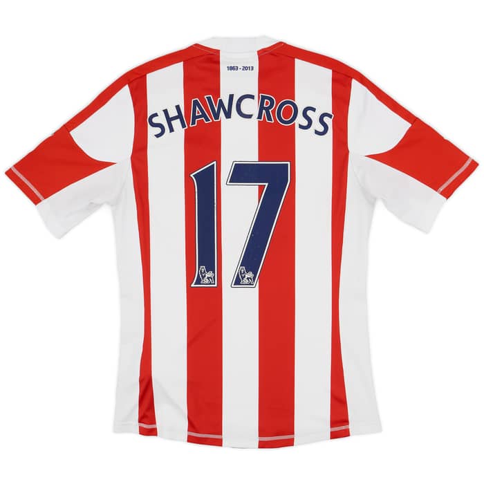 2012-13 Stoke '150 Years' Home Shirt Shawcross #17 - 6/10 - (S)