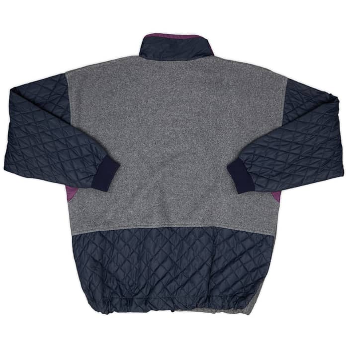 1996-97 Real Madrid Kelme Fleece 1/4 Zip Top - 8/10 - (XXL)