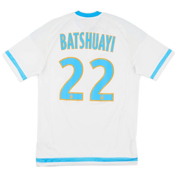 2015-16 Olympique Marseille Home Shirt Batshuayi #22 - 7/10 - (S)