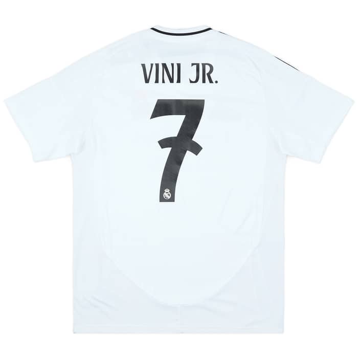2024-25 Real Madrid Home Shirt Vini Jr #7