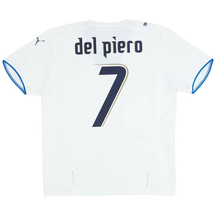 2006 Italy Away Shirt Del Piero #7 - 5/10 - (L)