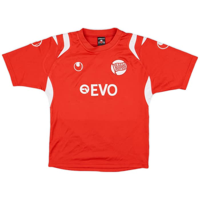 2009-10 Kickers Offenbach Home Shirt Laux #14 - 6/10 - (L.Boys)