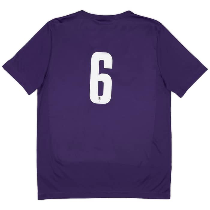 2019-20 Fiorentina Le Coq Sportif Training Tee # - 3/10 - (14 Years)