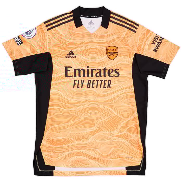 2021-22 Arsenal Match Issue GK Shirt Ramsdale #32