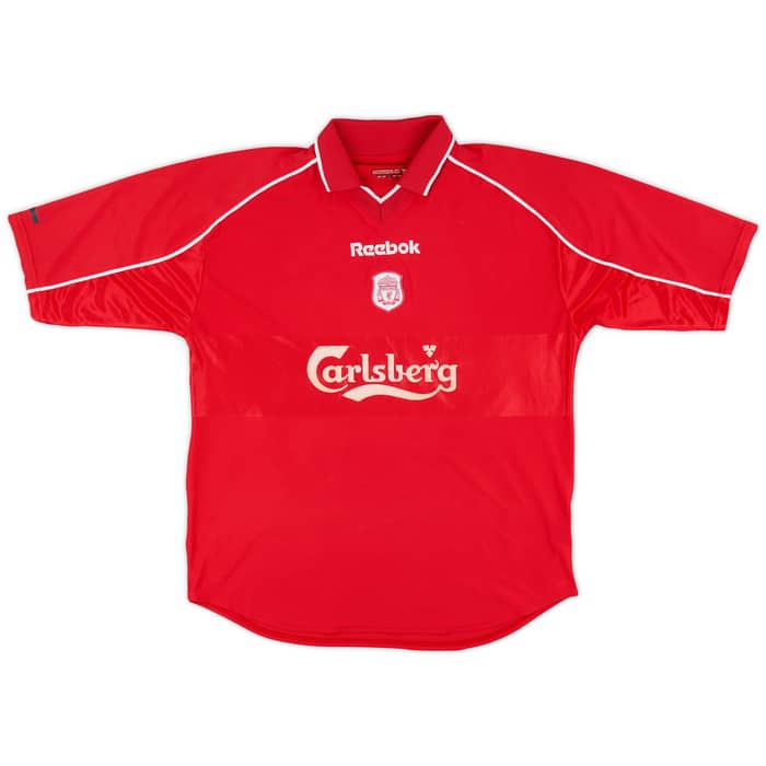 2000-02 Liverpool Home Shirt Redknapp #11 - 7/10 - (L)