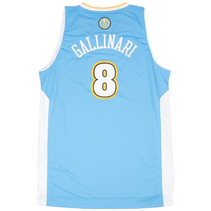 2011-14 Denver Nuggets Gallinari #8 adidas Swingman Away Jersey (XL)