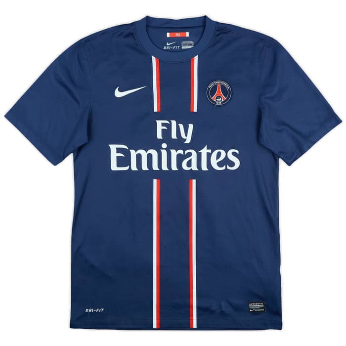 2012-13 Paris Saint-Germain Home Shirt Ibrahimovic #10 - 8/10 - (S)