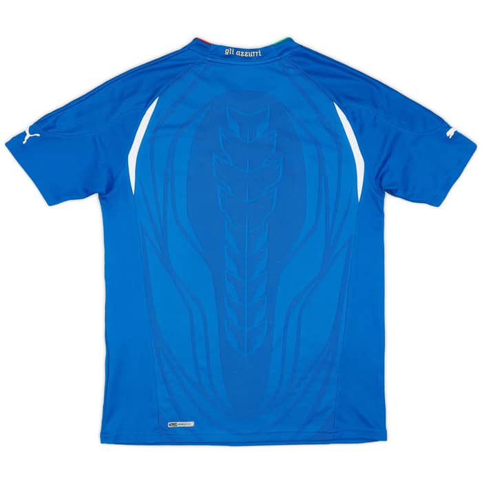 2010-12 Italy Home Shirt - 8/10 - (XL.Boys)