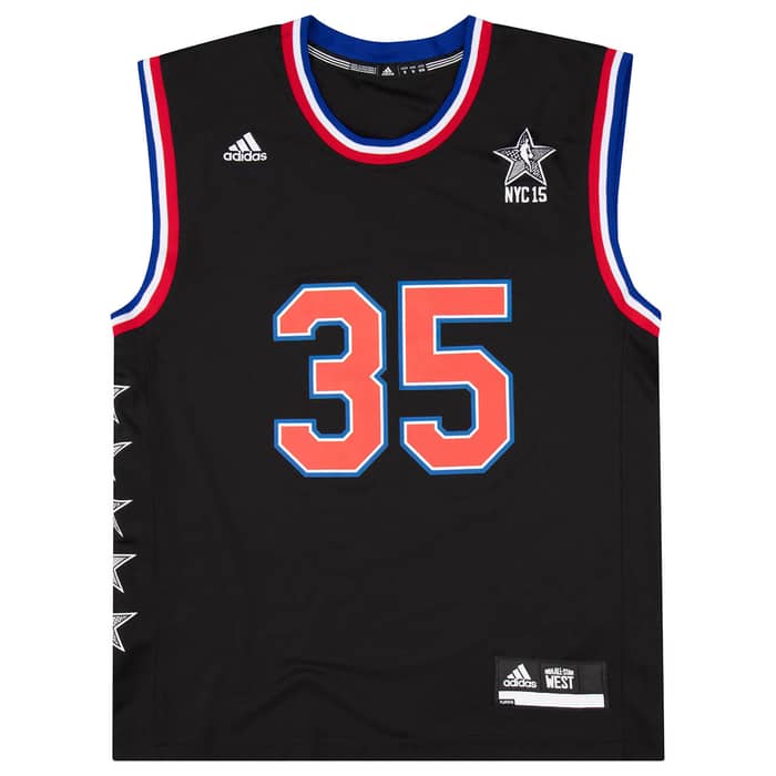 2015 NBA All-Star Durant #35 adidas Jersey M