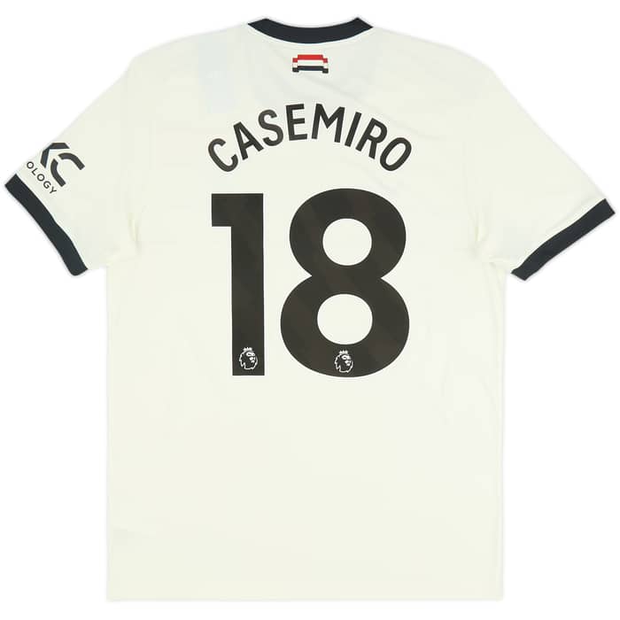 2024-25 Manchester United Third Shirt Casemiro #18