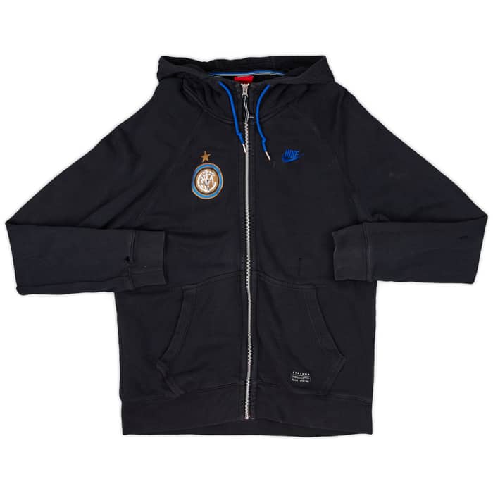 2013-14 Inter Milan Nike Hooded Zip Top - 3/10 - (M)