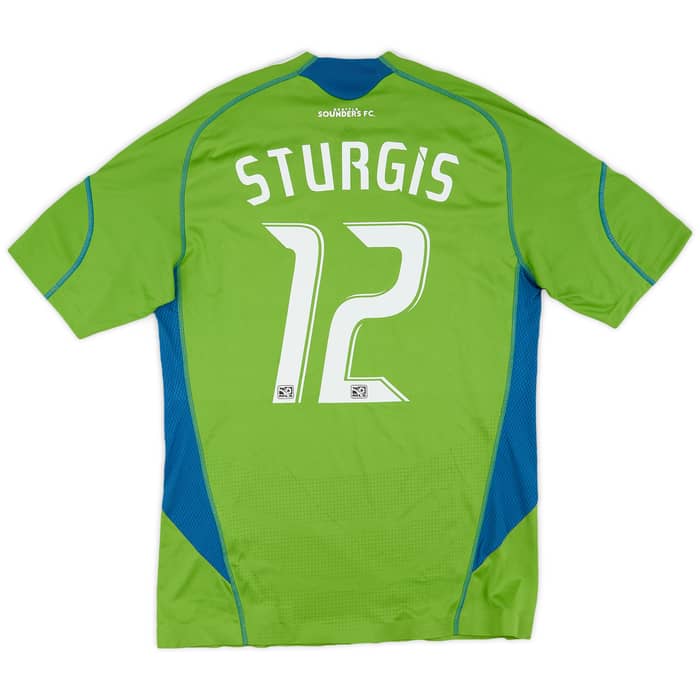 2009 Seattle Sounders Match Issue Home Shirt Sturgis #12