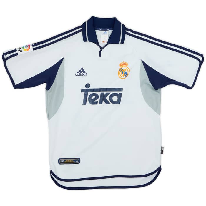 2000-01 Real Madrid Home Shirt Raul #7 - 5/10 - (S)