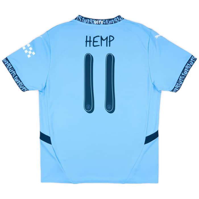 2024-25 Manchester City Women's Home Shirt Hemp #11 (Unisex Fit) 