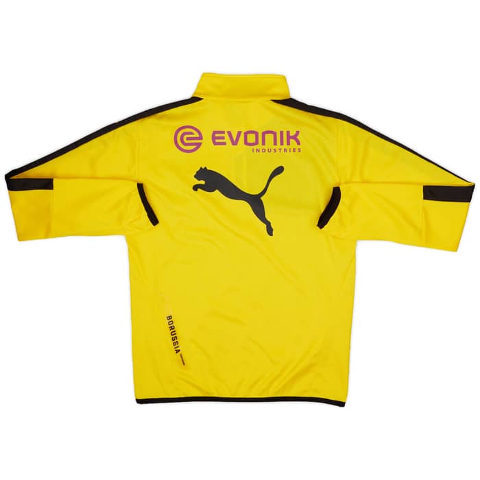 2015-16 Borussia Dortmund Puma 1/4 Zip Drill Top - 8/10 - (M)