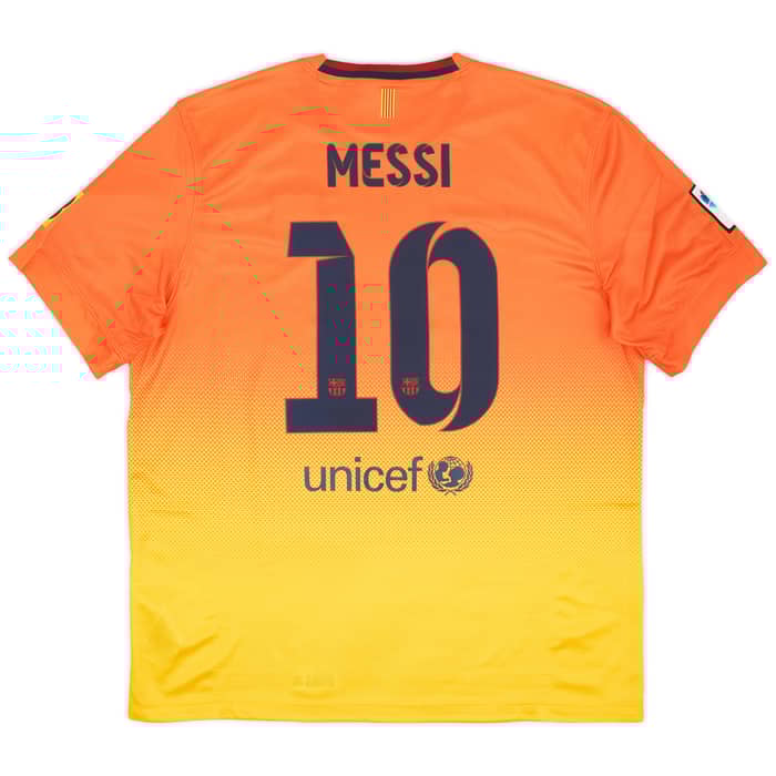 2012-13 Barcelona Away Shirt Messi #10 (XL)