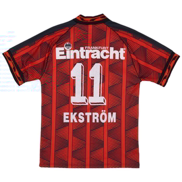 1995-96 Eintracht Frankfurt Home Shirt Ekstrom #11 - 8/10 - (XS)