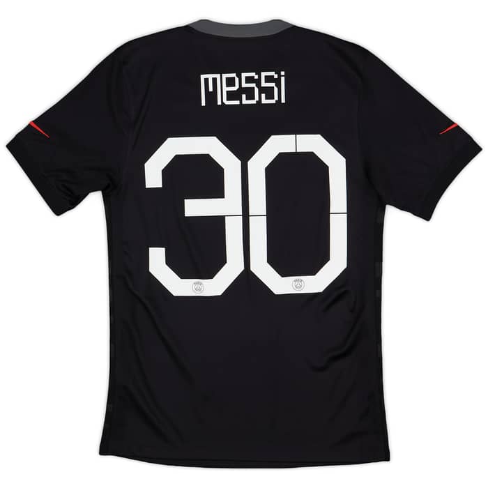 2021-22 Paris Saint-Germain Third Shirt Messi #30 - 9/10 - (S)