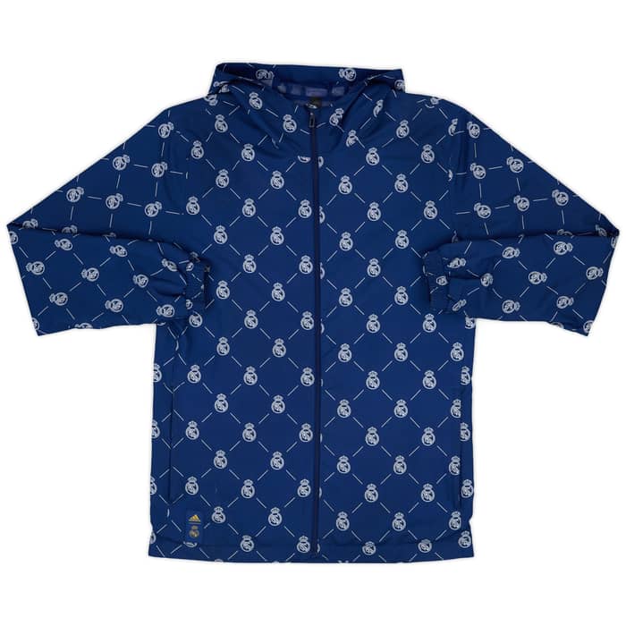 2022-23 Real Madrid adidas Hooded Track Jacket - 5/10 - (S)
