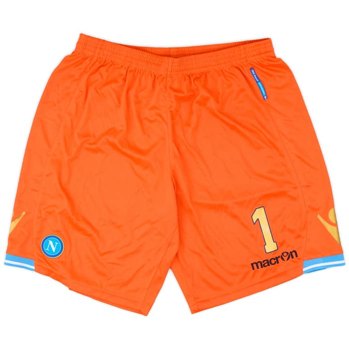 2011-12 Napoli Player Issue GK Shorts - 9/10 - (XXL)