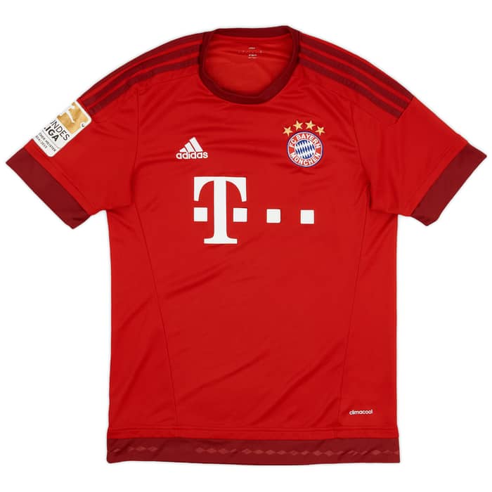 2015-16 Bayern Munich Home Shirt Alaba #27 - 5/10 - (M)