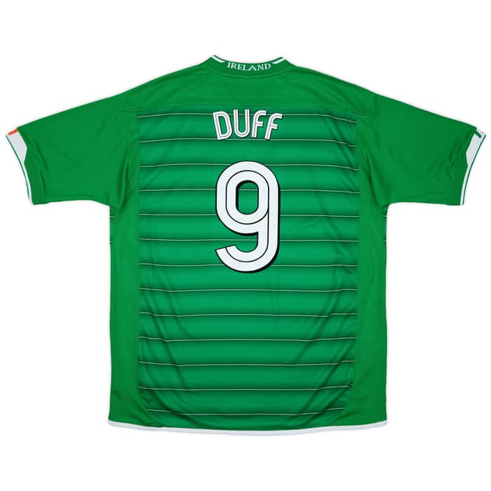 2003-04 Ireland Home Shirt Duff #9 - 10/10 - (XL)