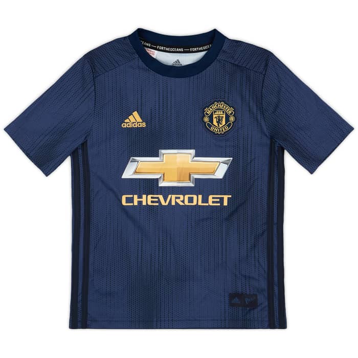 2018-19 Manchester United Third Shirt Fred #17 - 8/10 - (S.Boys)
