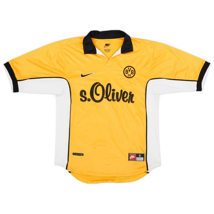 1998-00 Borussia Dortmund Home Shirt - 6/10 - (S)