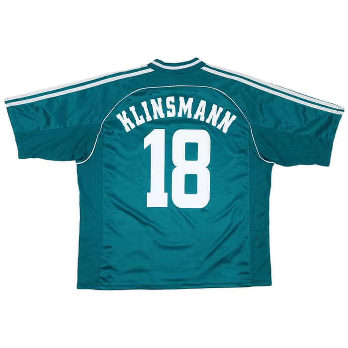 1998-00 Germany Away Shirt Klinsmann #18 - 8/10 - (XL)