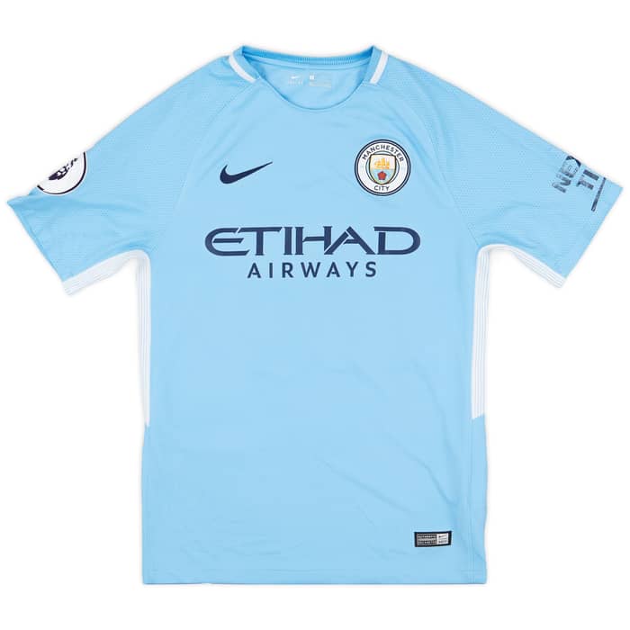 2017-18 Manchester City Home Shirt G.Jesus #33 - 6/10 - (S)