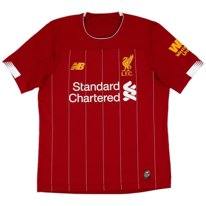 2019-20 Liverpool Home Shirt Virgil #4 - 8/10 - (S)