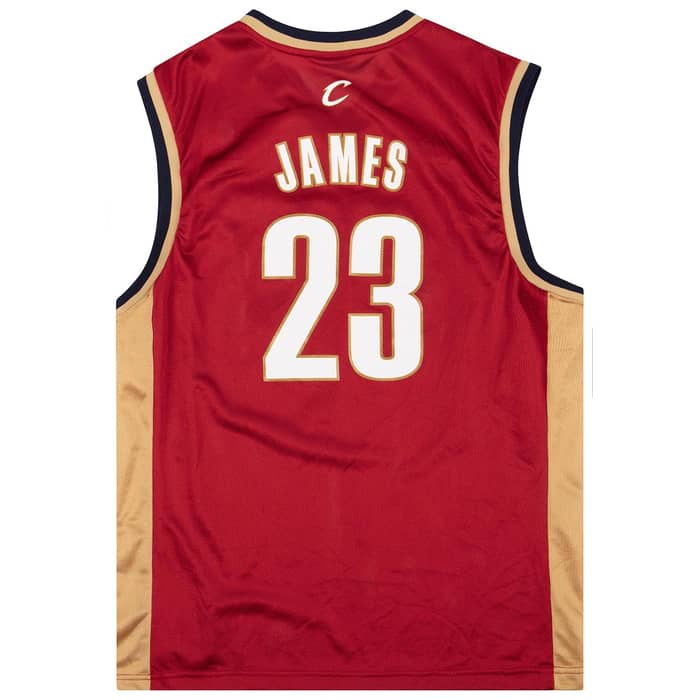 2006-10 Cleveland Cavaliers James #23 adidas Jersey (Away) Y