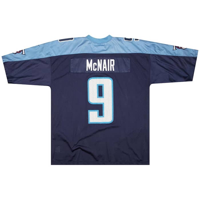 1999-00 Tennessee Titans McNair #9 Nike Jersey (Home) XXL