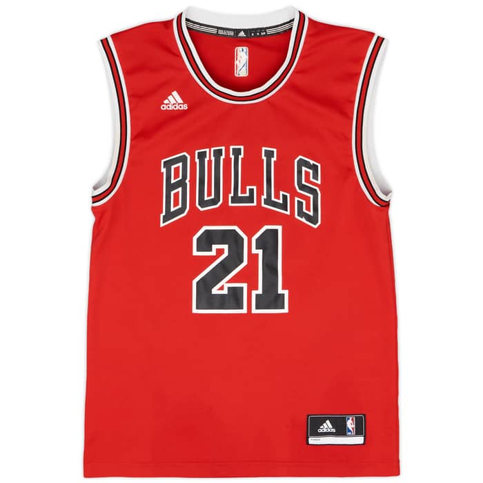 2014-17 Chicago Bulls Butler #21 adidas Away Jersey - 8/10 - (S)