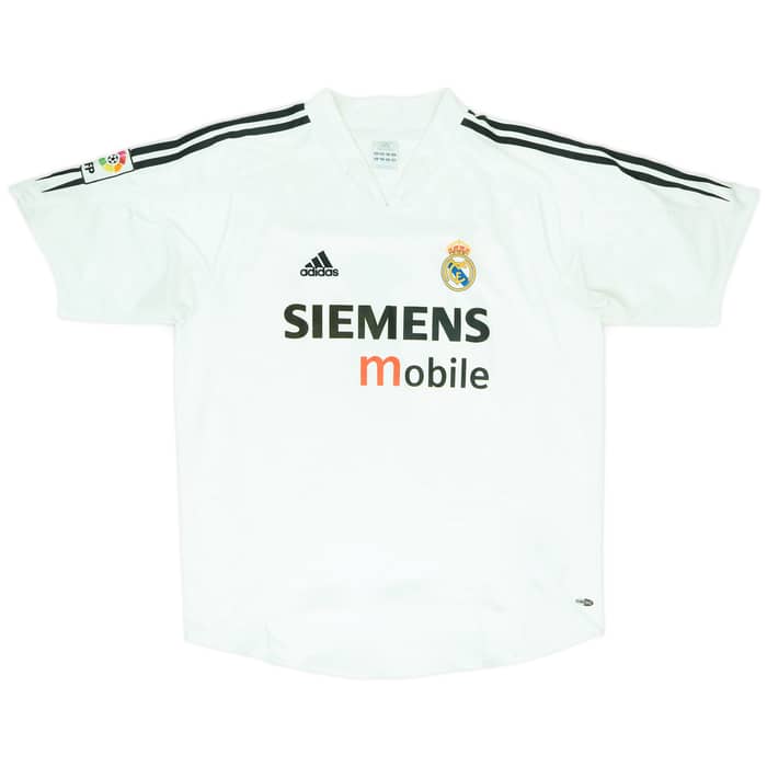 2004-05 Real Madrid Home Shirt R. Carlos #3 - 5/10 - (L)