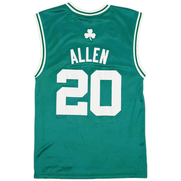 2007-10 Boston Celtics Allen #20 adidas Away Jersey - 6/10 - (S)