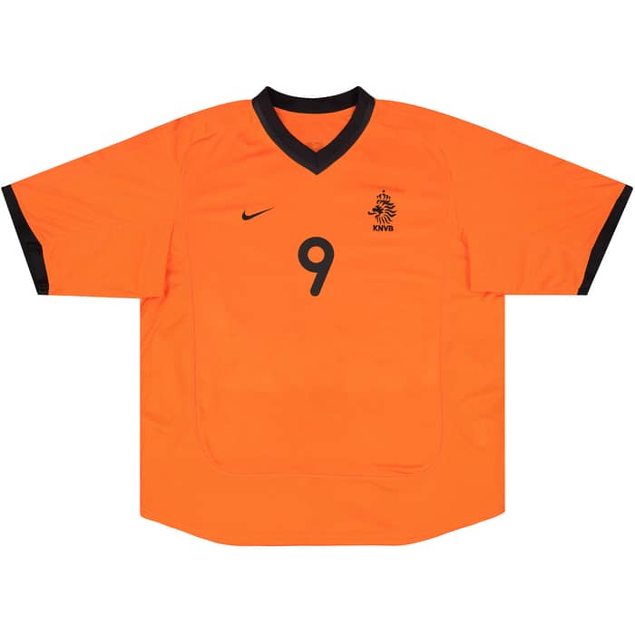 2000-02 Netherlands Home Shirt V.Nistelrooy #9