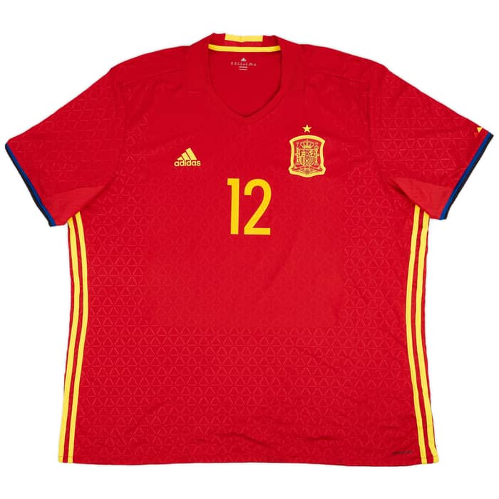 2016-17 Spain Home Shirt Bellerin #12 - 10/10 - (3XL)