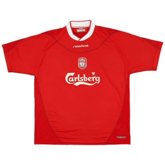 2002-04 Liverpool Home Shirt Owen #10 - 8/10 - (XL)