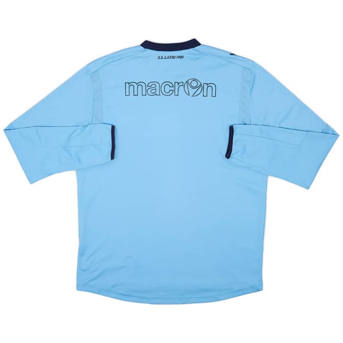 2013-14 Lazio Macron Training L/S Shirt - 8/10 - (S)