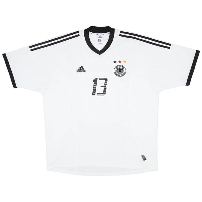 2002-04 Germany Home Shirt Ballack #13
