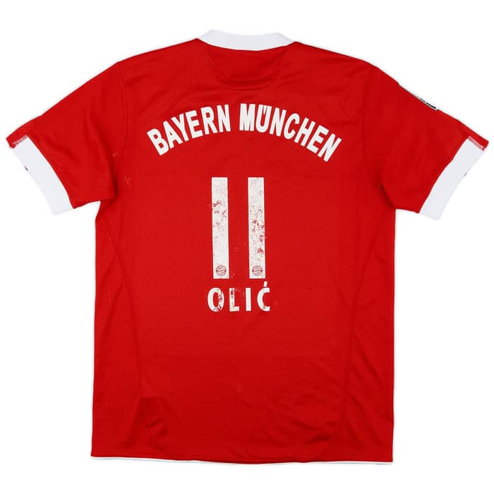 2009-10 Bayern Munich Home Shirt Olic #11 - 5/10 - (XL.Boys)