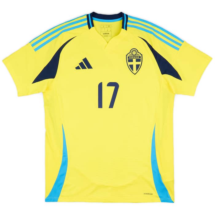 2024-25 Sweden Home Shirt Gyokeres #17