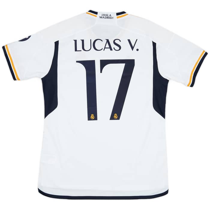 2023-24 Real Madrid Home Shirt Lucas V. #17 (M)