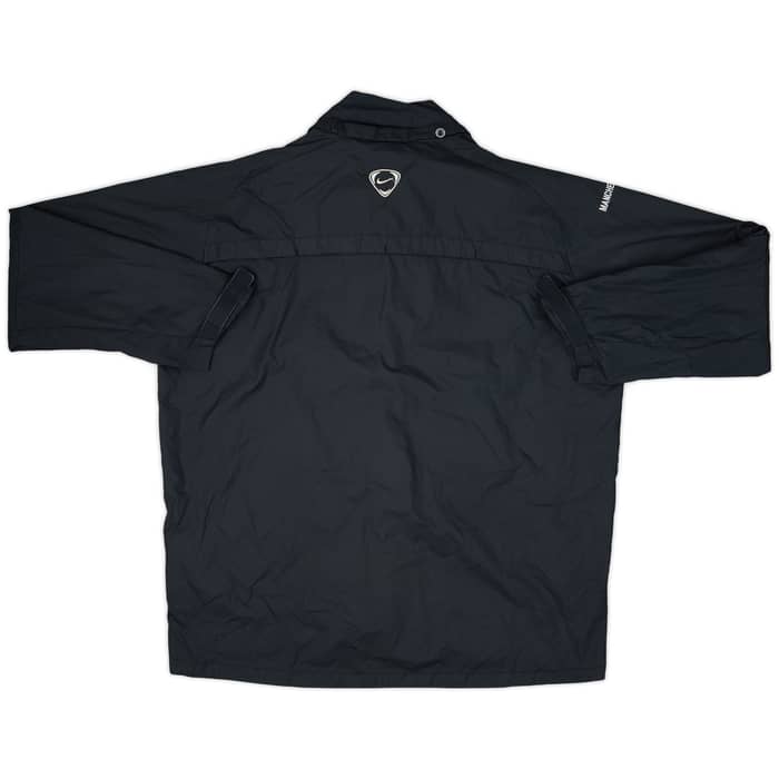 2006-07 Manchester United Nike Hooded Rain Jacket - 5/10 - (L)