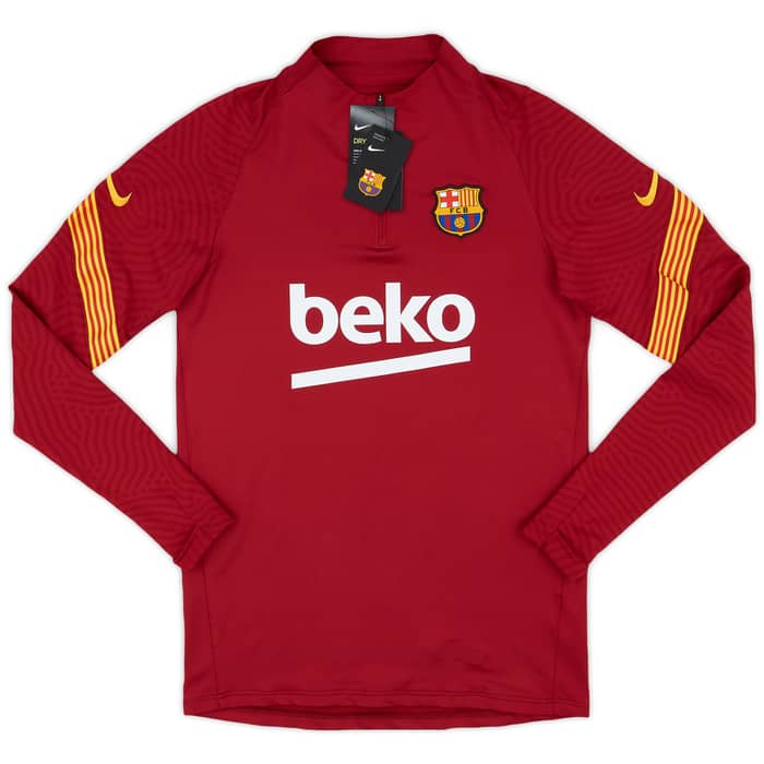2020-21 Barcelona Nike 1/4 Zip Training Top