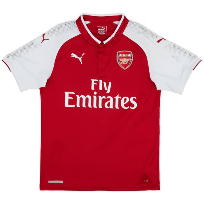 2017-18 Arsenal Home Shirt Ramsey #8 - 8/10 - (S)
