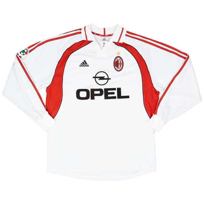 2000-02 AC Milan Match Issue Away Shirt #11